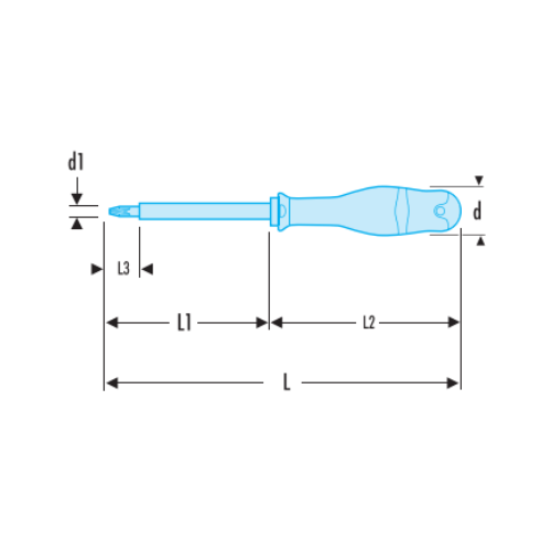 AD.VE - PROTWIST® 1,000 Volt insulated screwdrivers for Pozidriv® head screws - RFID - Image 2