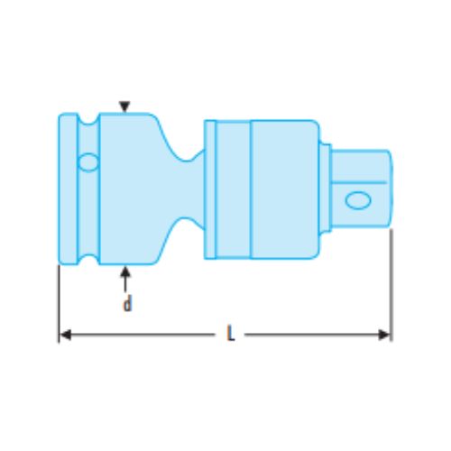 NG.240A 1 1/2" impact universal joint - Image 2