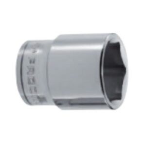 S.H - 1/2" metric 6-point sockets