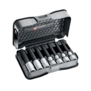 SVL.J7A 7-piece set of 1/2" long-reach XZN® screwdriver sockets