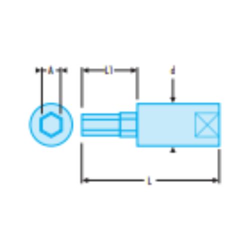 RT 1/4" drive metric 6-point sockets - RT.2,5 - Image 2