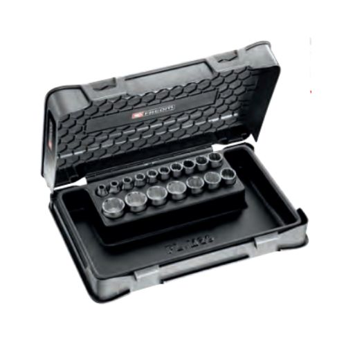 J - 3/8" socket set in box - J.400