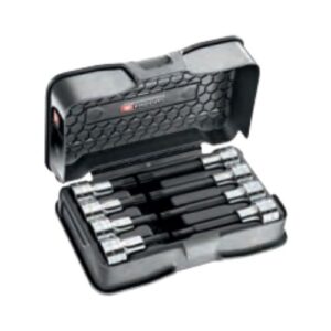 SV.J8B 8-piece set of 1/2" short- and long-reach XZN® screwdriver sockets