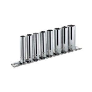 Set of 1/4" long-reach inch 12-point sockets - RB.40AE