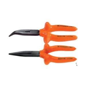 VSE series 1,000 Volt insulated long semi-round nose pliers