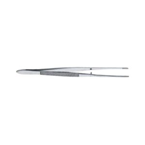 150 Tweezers straight model -  strong grooved nose