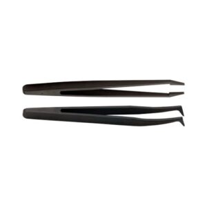 150.P - Plastic tweezers straight models -  anti-static