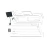 CR.PRK Set of 34 paint-free dent removal tools