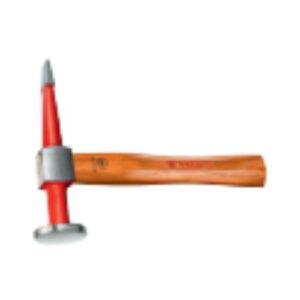 868D.40PLD1 Hammer with round flat face and straight pein