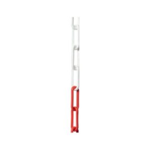 EV.CH-RN Safety zone marker chain - red and white  links.