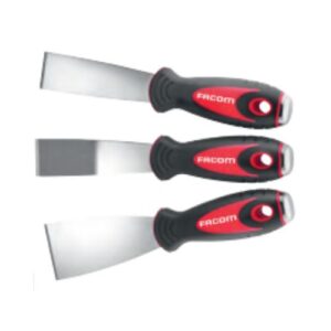 235.J1 Set of 3 stainless steel scrapers
