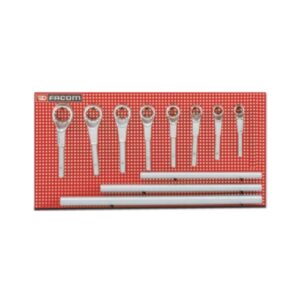 54.P9M Facom® 11 Piece Metric Leverage Wrenches & Handles Set