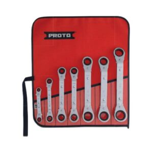 J1180MA 7 Piece Offset Reversible Ratcheting Box Wrench Set - 6 & 12 point