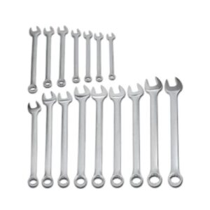 J1200F-HD 16 Piece Satin Combination Wrench Set - 12 Point