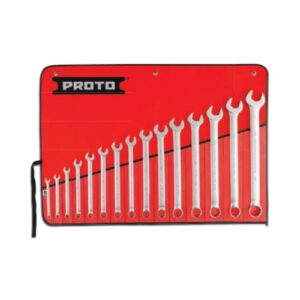 J1200FASD 15 Piece Satin Combination ASD Wrench Set - 12 Point