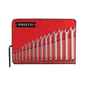 J1200P-MASD 15 Piece Satin Metric Combination ASD Wrench Set-12 Point