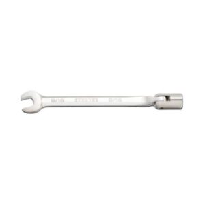 Satin Combination Flex Head Wrenches - 12 Point