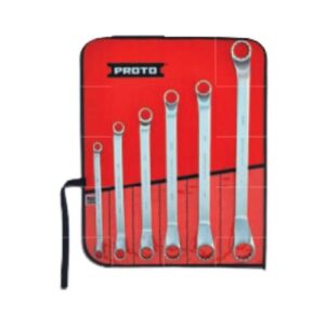 J8100C 6 Piece Satin Deep Offset Box Wrench Set - 12 Point