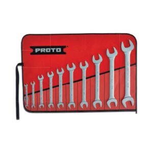 J3000H 10 Piece Satin Open-End Wrench Set