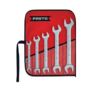 J30000N 5 Piece Satin Open-End Wrench Set