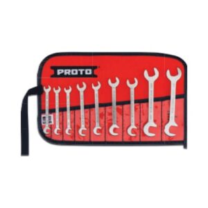 J3300A 9 Piece Satin Angle Open-End Wrench Set