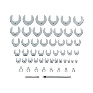 J49000CFL 3/8" Drive 53 Piece Crowfoot Wrench Set