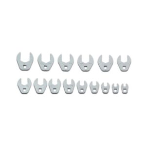 J49003CF 3/8" Drive 15 Piece Crowfoot Wrench Set