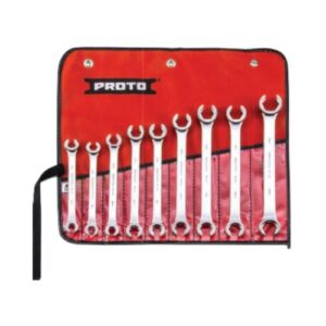 J3740 9 Piece Double End Flare Nut Wrench Set - 6 Point
