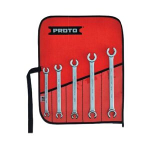J3700M 5 Piece Metric Double End Flare Nut Wrench Sets