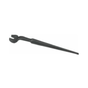 Black Oxide Open End Spud Wrench - Offset Head