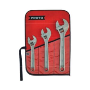 J795 3 Piece Adjustable Wrench Set