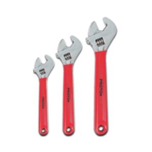 J795G Cushion Grip Adjustable Wrench Sets