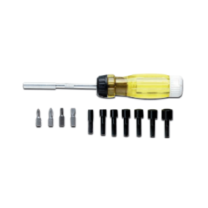J9322 11 Piece Magnetic Ratcheting Screwdriver Bit Set