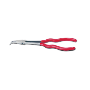 J241G Bent Nose Needle-Nose Pliers - Long Reach