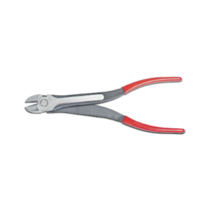 J244G High Leverage Diagonal Cutting Pliers Long Reach - Angled Head