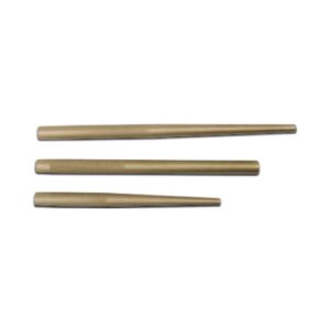 J9633HB 3 Piece Brass Heavy-Duty Punch Set
