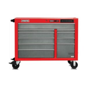 550E 50" Front Facing Power Workstation - 10 Drawer