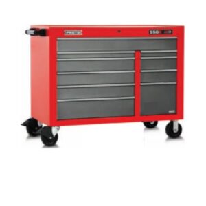 550E 50" Power Workstation - 10 Drawer