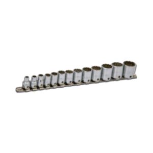 J52214 -TT 3/8" Drive 13 Piece Metric Socket Set - 12 Point