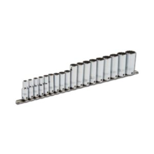 J52207 -TT 3/8" Drive 18 Piece Metric Socket Set - 12 Point