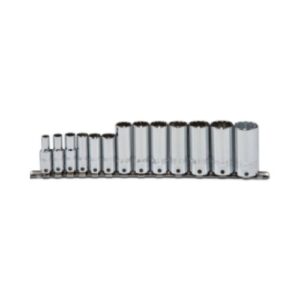 J52112-TT 3/8" Drive 13 Piece Metric Socket Set - 12 Point