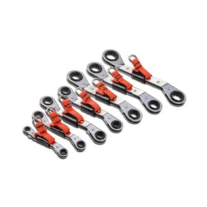 J1180MA-TT 7 Piece Double Box Metric Ratcheting Wrench Set - 6 & 12 Point