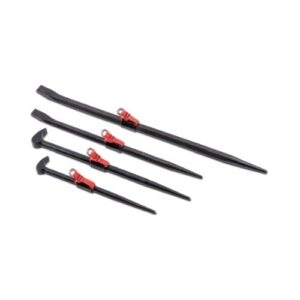 J2100-TT 4 Piece Pry & Rolling Head Bars Set