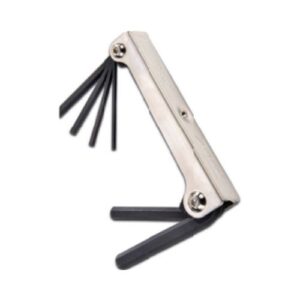 J4973-TT 6 Piece Metric Long Folding Hex Key Set