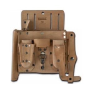 J95030 4-Pocket Leather Extra Capacity Electrician's Tool Pouch