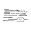 J52228 3/8" Drive 57 Piece Combination Socket Set - 12 Point (Tool Only Set)
