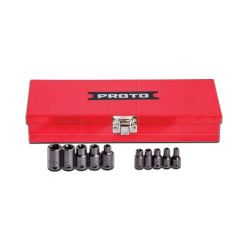J39230 1/4" & 3/8" Drive 10 Piece Torx® Impact Socket Set - 6 Point