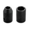3/8" Drive Impact Sockets - 6 Point