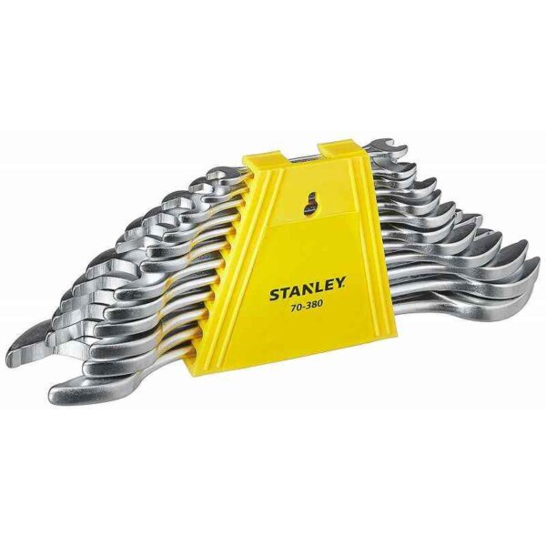 12PC DOUBLE O/E SPANNERS SET , 6X7 TO 30X32MM- 70-380E - Image 2