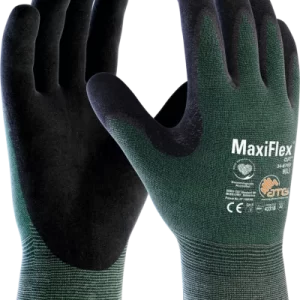 ATG MaxiFlex Cut 34-8743 gloves feature an ergonomic fit with enhanced cut resistance.